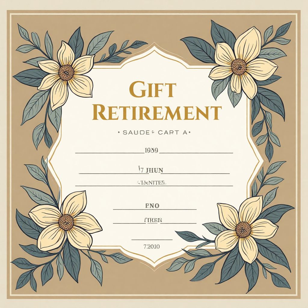 Certificato per pensionamento